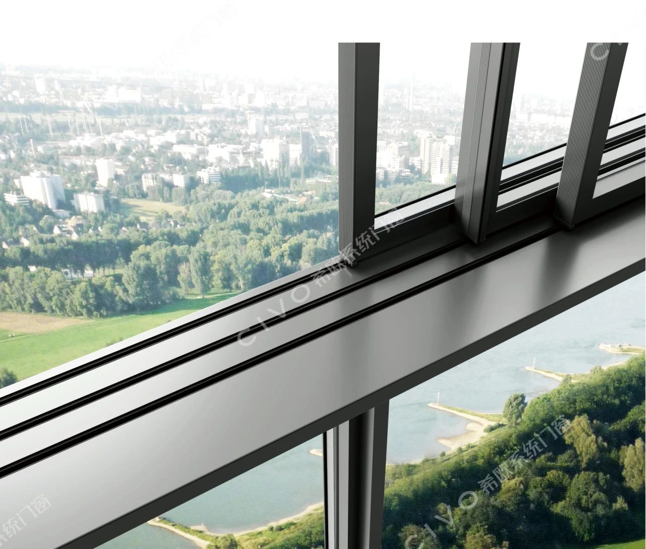 广东系统门窗厂家希欧门窗解密新一代推拉窗用的悬浮线轨技术，为什么性能狂飙？